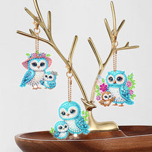 Load image into Gallery viewer, 6Pcs Double Sided Special Shaped Cartoon Diamond Painting Keychain for Beginners
