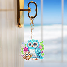 Load image into Gallery viewer, 6Pcs Double Sided Special Shaped Cartoon Diamond Painting Keychain for Beginners
