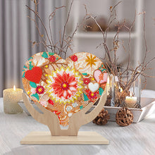 Load image into Gallery viewer, Wooden Flower Diamond Painting Desktop Decorations Butterfly Bedroom Table Decor
