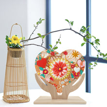 Load image into Gallery viewer, Wooden Flower Diamond Painting Desktop Decorations Butterfly Bedroom Table Decor
