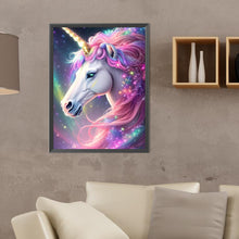 Load image into Gallery viewer, Diamond Painting - Full Round - starry sky unicorn (30*40CM)

