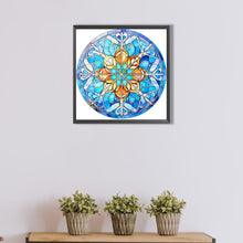 Load image into Gallery viewer, AB Diamond Painting - Full Round - ice and snow glass art (40*40CM)
