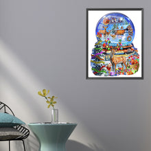 Load image into Gallery viewer, AB Diamond Painting - Full Round - Christmas crystal ball (40*50CM)
