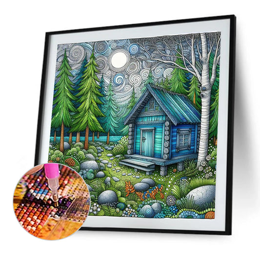 Diamond Painting - Full Round - color house (40*40CM)