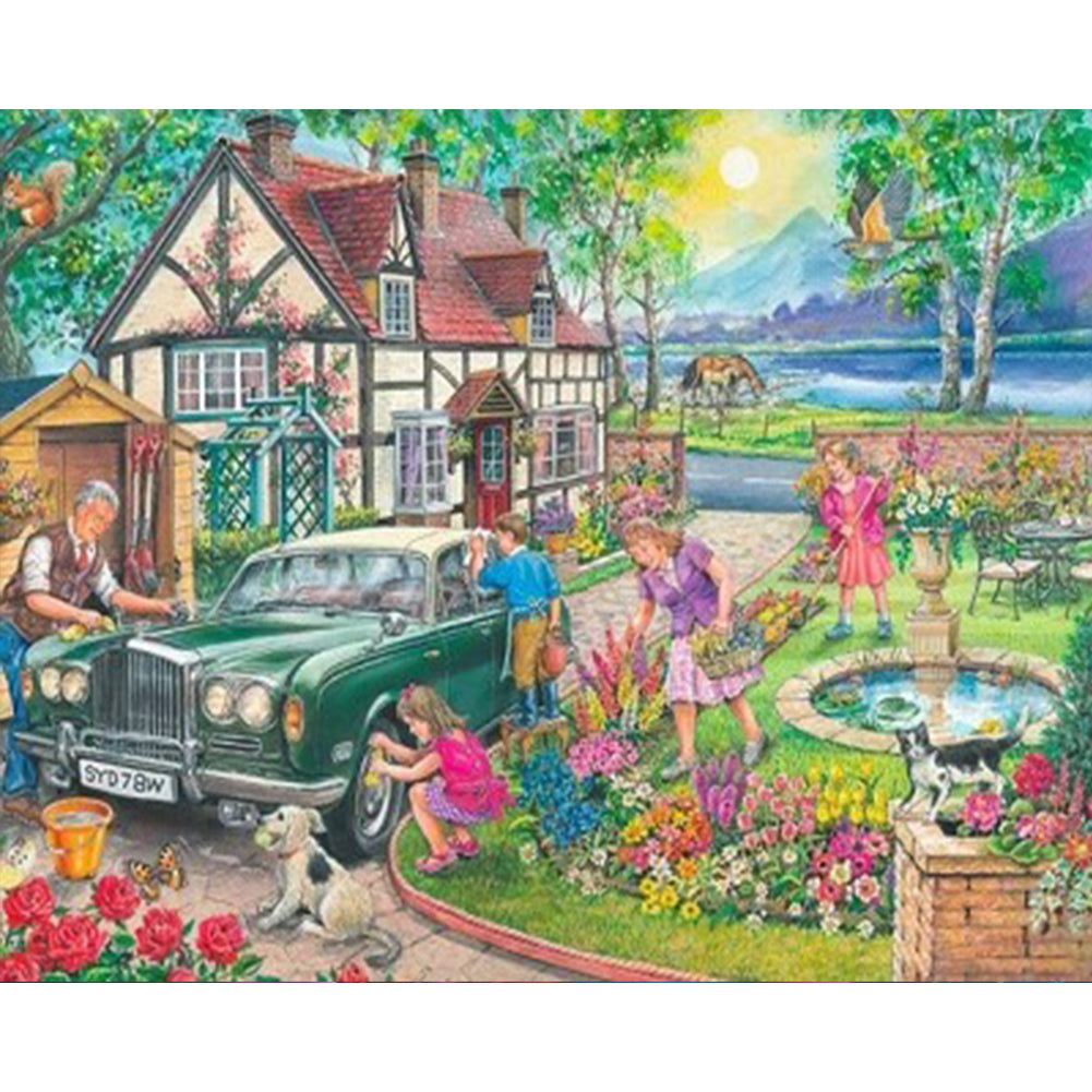 Diamond Painting - Full Round - manor (40*50CM)