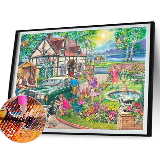 Diamond Painting - Full Round - manor (40*50CM)