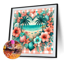 Load image into Gallery viewer, Diamond Painting - Full Square - summer seaside (30*30CM)
