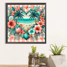 Load image into Gallery viewer, Diamond Painting - Full Square - summer seaside (30*30CM)
