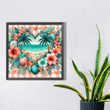 Load image into Gallery viewer, Diamond Painting - Full Square - summer seaside (30*30CM)
