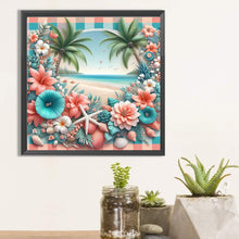 Load image into Gallery viewer, Diamond Painting - Full Square - summer seaside (30*30CM)
