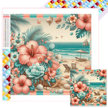 Load image into Gallery viewer, Diamond Painting - Full Square - summer seaside (30*30CM)
