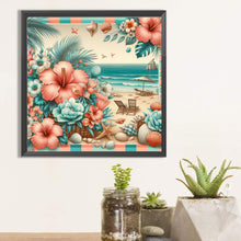 Load image into Gallery viewer, Diamond Painting - Full Square - summer seaside (30*30CM)
