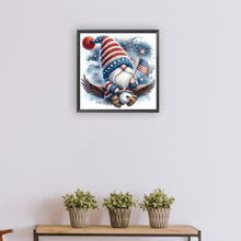 Load image into Gallery viewer, Diamond Painting - Full Round - Goblin riding an owl (30*30CM)
