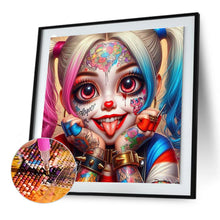 Load image into Gallery viewer, Diamond Painting - Full Round - Cute clown girl (30*30CM)
