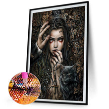 Load image into Gallery viewer, AB Diamond Painting - Full Round - injured girl (40*60CM)
