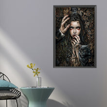 Load image into Gallery viewer, AB Diamond Painting - Full Round - injured girl (40*60CM)
