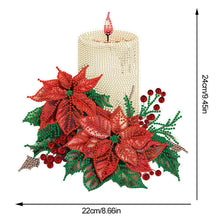 Load image into Gallery viewer, Acrylic Special Shaped Candle Flowers 5D DIY Diamond Art Tabletop Decorations
