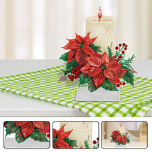 Load image into Gallery viewer, Acrylic Special Shaped Candle Flowers 5D DIY Diamond Art Tabletop Decorations
