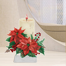 Load image into Gallery viewer, Acrylic Special Shaped Candle Flowers 5D DIY Diamond Art Tabletop Decorations
