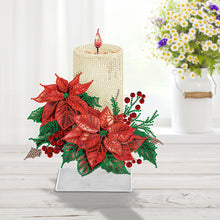 Load image into Gallery viewer, Acrylic Special Shaped Candle Flowers 5D DIY Diamond Art Tabletop Decorations
