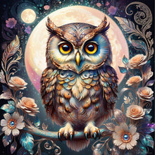 Load image into Gallery viewer, AB Diamond Painting - Full Round - owl (40*40CM)
