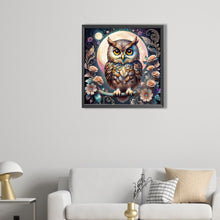 Load image into Gallery viewer, AB Diamond Painting - Full Round - owl (40*40CM)
