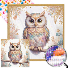 Load image into Gallery viewer, AB Diamond Painting - Full Round - owl (40*40CM)
