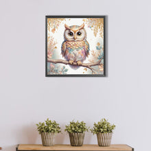 Load image into Gallery viewer, AB Diamond Painting - Full Round - owl (40*40CM)

