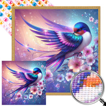 Load image into Gallery viewer, AB Diamond Painting - Full Round - swallow (40*40CM)
