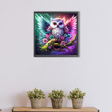 Load image into Gallery viewer, AB Diamond Painting - Full Round - owl (40*40CM)
