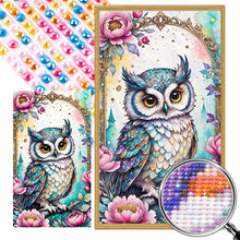 Load image into Gallery viewer, AB Diamond Painting - Full Round - owl (40*70CM)
