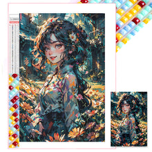 Load image into Gallery viewer, Diamond Painting - Full Square - flower girl (40*60CM)

