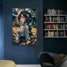 Load image into Gallery viewer, Diamond Painting - Full Square - flower girl (40*60CM)
