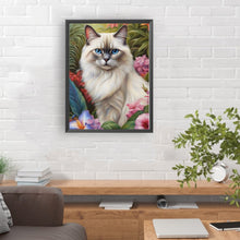 Load image into Gallery viewer, Diamond Painting - Full Round - cat (30*40CM)
