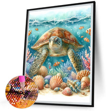 Load image into Gallery viewer, Diamond Painting - Full Square - sea turtle (30*40CM)
