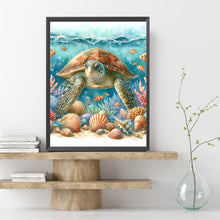Load image into Gallery viewer, Diamond Painting - Full Square - sea turtle (30*40CM)
