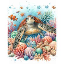 Load image into Gallery viewer, Diamond Painting - Full Square - sea turtle (30*40CM)
