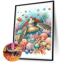 Load image into Gallery viewer, Diamond Painting - Full Square - sea turtle (30*40CM)
