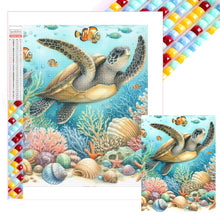 Load image into Gallery viewer, Diamond Painting - Full Square - sea turtle (30*40CM)
