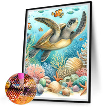 Load image into Gallery viewer, Diamond Painting - Full Square - sea turtle (30*40CM)
