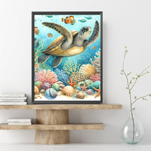 Load image into Gallery viewer, Diamond Painting - Full Square - sea turtle (30*40CM)
