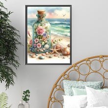 Load image into Gallery viewer, Diamond Painting - Full Square - Stray bottle on the beach (30*40CM)
