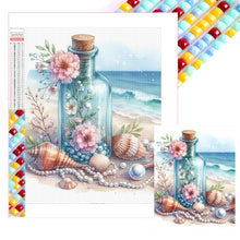 Load image into Gallery viewer, Diamond Painting - Full Square - Seashore stray bottle (30*40CM)
