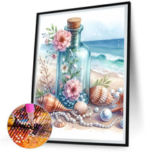 Load image into Gallery viewer, Diamond Painting - Full Square - Seashore stray bottle (30*40CM)
