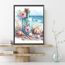 Load image into Gallery viewer, Diamond Painting - Full Square - Seashore stray bottle (30*40CM)
