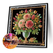 Load image into Gallery viewer, Diamond Painting - Partial Special Shaped - Dark color vase (30*30CM)
