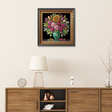 Load image into Gallery viewer, Diamond Painting - Partial Special Shaped - Dark color vase (30*30CM)
