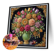 Load image into Gallery viewer, Diamond Painting - Partial Special Shaped - Dark color vase (30*30CM)
