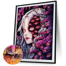 Load image into Gallery viewer, Diamond Painting - Full Square - girl with many eyes (40*50CM)
