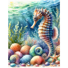 Load image into Gallery viewer, Diamond Painting - Full Square - seahorse (30*40CM)
